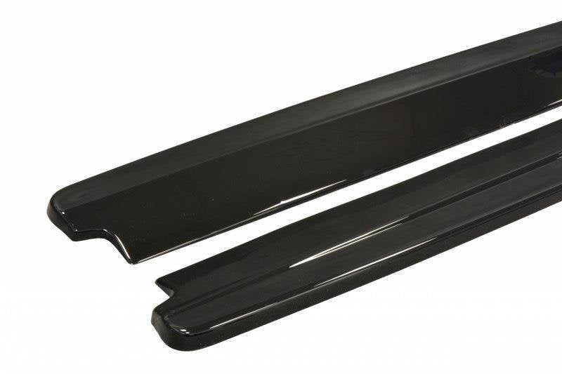 Seitenschweller Ansatz für Ford Mustang GT Mk6 schwarz Hochglanz