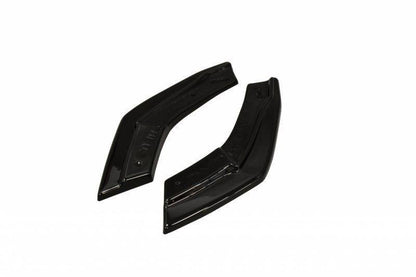 Heck Ansatz Flaps Diffusor für Subaru Impreza WRX STI 2009-2011 schwarz matt