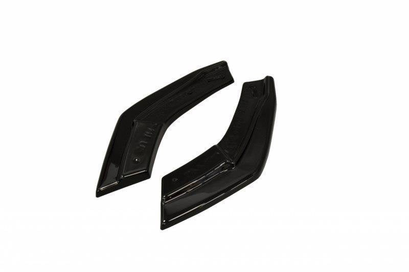 Heck Ansatz Flaps Diffusor für Subaru Impreza WRX STI 2009-2011 schwarz Hochglanz