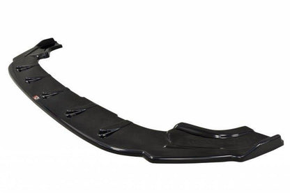 Front Ansatz V.1 für VW Golf 7 R / R-Line Facelift schwarz Hochglanz