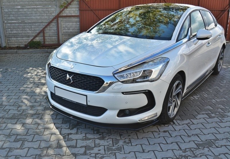 Front Ansatz für v.2 CITROEN DS5 FACELIFT schwarz Hochglanz