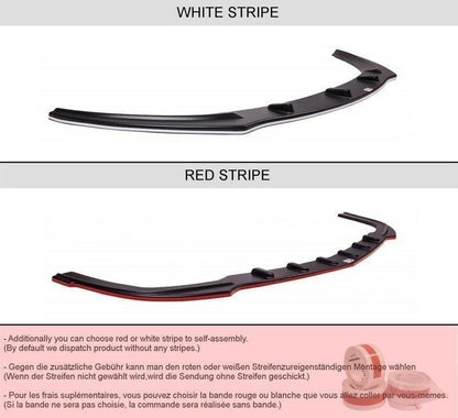 Front Diffuser V.2 Audi A4 B7 schwarz Hochglanz