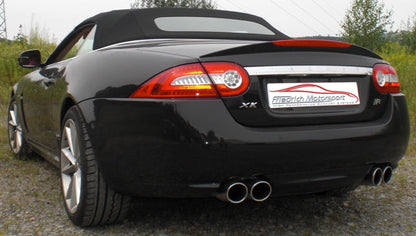 70mm Duplex Sportendschalldämpfer Jaguar XKR Cabrio