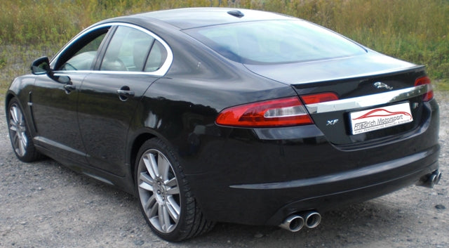 70mm Duplex Sportendschalldämpfer Jaguar XF Typ R