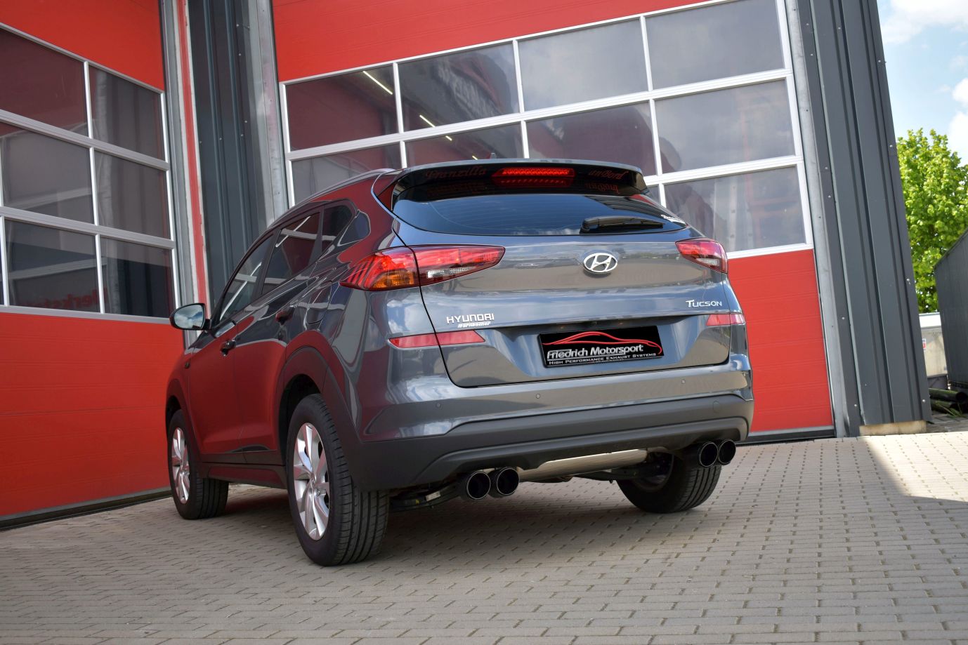 70mm Duplex Sportendschalldämpfer Hyundai Tucson (TLE)