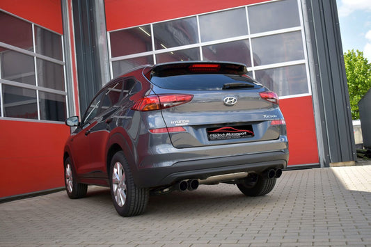 70mm Duplex Sportendschalldämpfer Hyundai Tucson (TLE)
