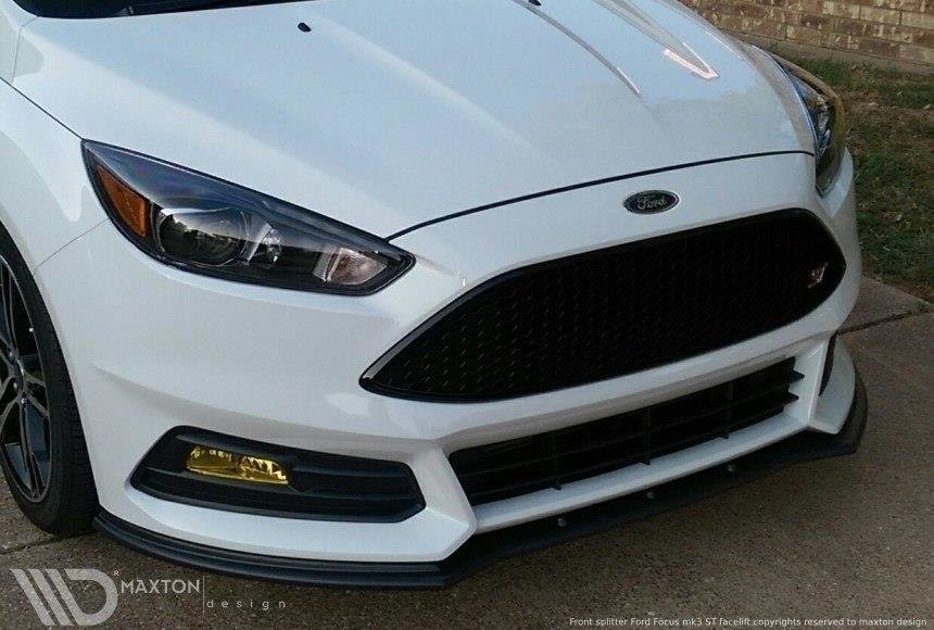 Front Ansatz V.1 für Ford Focus ST Mk3 FL Carbon Look