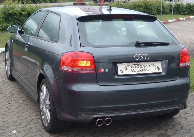 70mm Sportendschalldämpfer Audi S3 8P Quattro