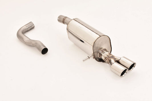 70mm Sportendschalldämpfer Audi A1 Sportback Typ GB