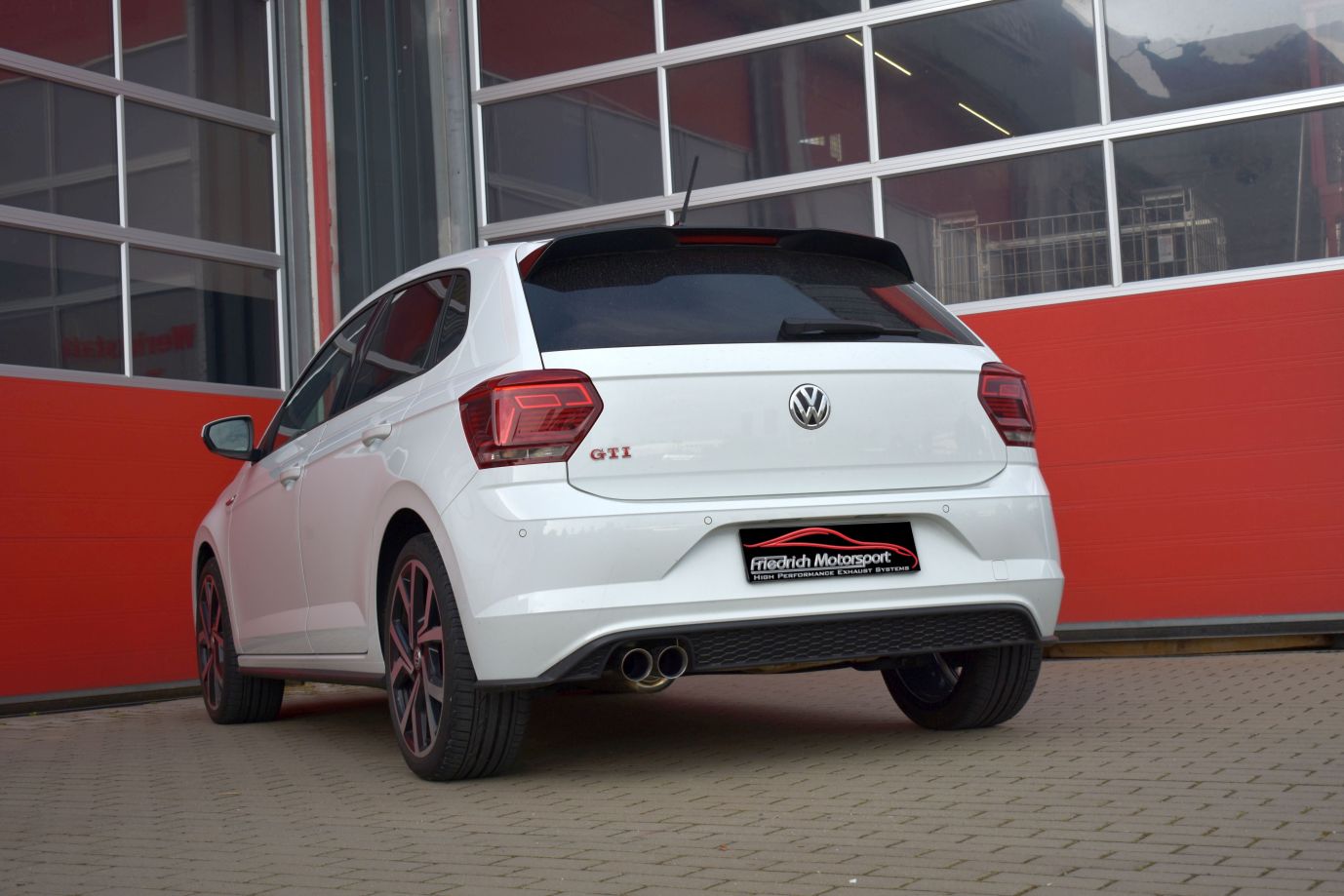 70mm Sportendschalldämpfer VW Polo AW GTI