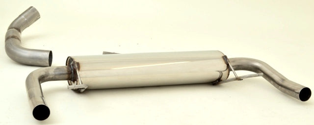70mm Duplex Sportendschalldämpfer Renault Clio III RS