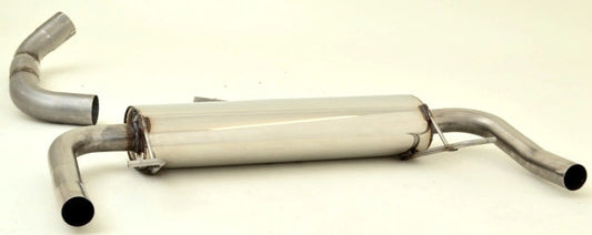 70mm Duplex Sportendschalldämpfer Renault Clio III RS