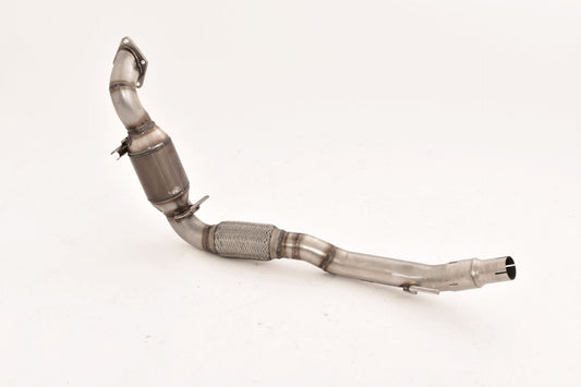 70mm Downpipe mit 200 Zellen HJS Sport-Kat. Edelstahl