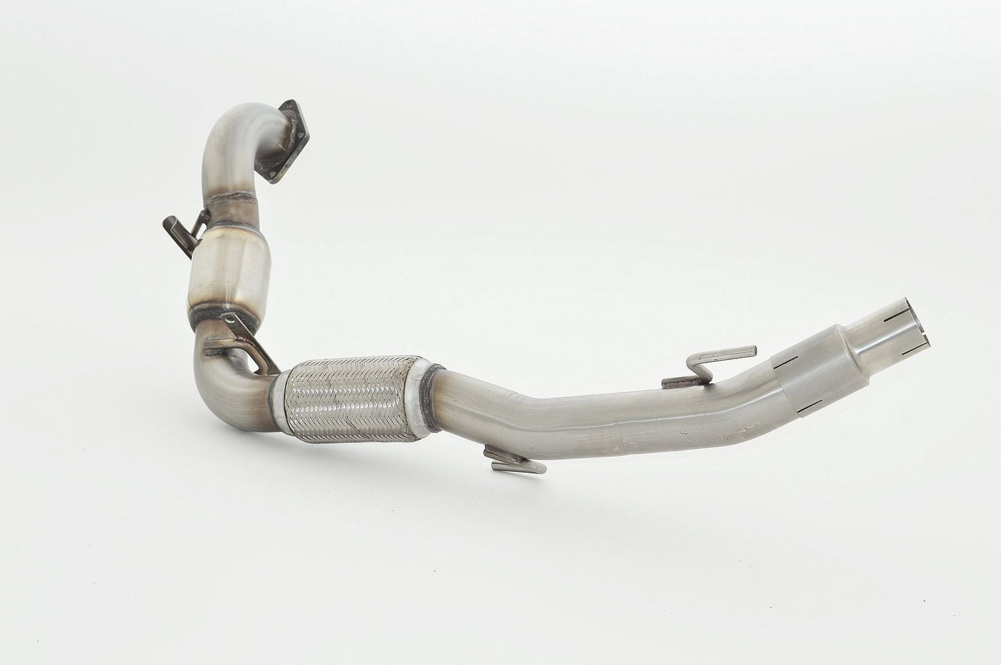 70mm Downpipe mit Sport-Kat. Edelstahl