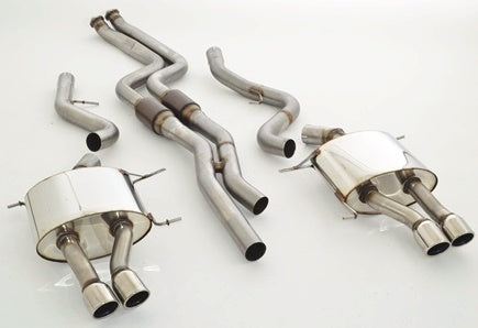 Ø 2x70mm Duplex-Anlage mit 200 Zellen Sport-Kats. BMW E92/E93
