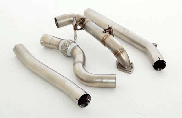 70mm Downpipe Edelstahl