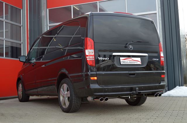 70mm Duplex-Anlage Mercedes V/W639/2 Viano