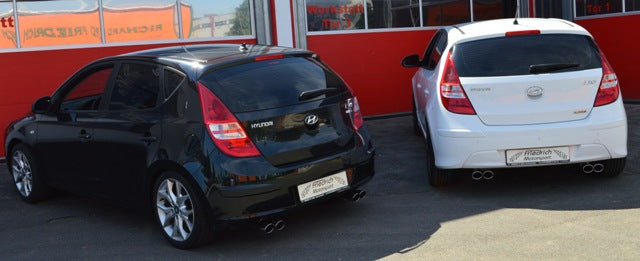 Duplex Endrohrsystem Hyundai i30 FD/FDH