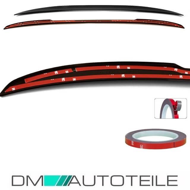 Sport-Performance Heckspoiler Koferraumspoiler Schwarz Glanz lackiert passt für BMW 3er F30 Limousine