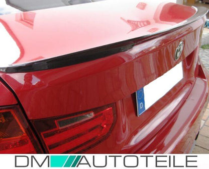 Sport-Performance Heckspoiler Koferraumspoiler Schwarz Glanz lackiert passt für BMW 3er F30 Limousine