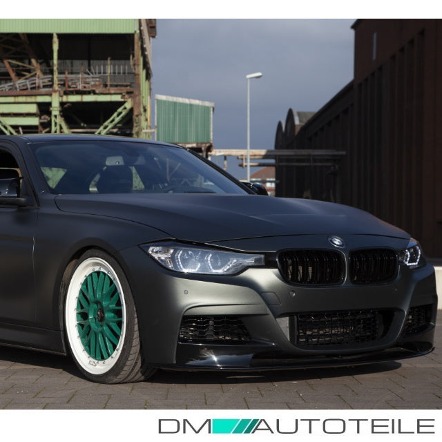 SET Frontspoiler Sport-Performance Schwarz hochglanz passend für BMW 3 –  Tuning King