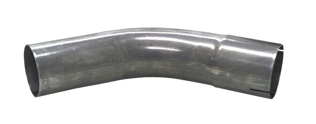 2.5" Rohrbogen 45° aluminierter Stahl