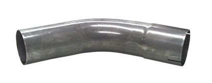 2.5" Rohrbogen 45° aluminierter Stahl