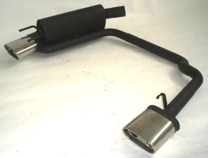 Duplex Sportendschalldämpfer Opel Corsa B