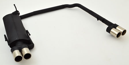 Duplex Sportendschalldämpfer Opel Vectra B