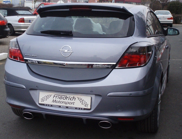 Duplex Sportendschalldämpfer Opel Astra H GTC