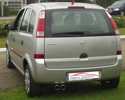 Sportendschalldämpfer Opel Meriva A