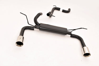 Duplex Sportendschalldämpfer Ford Focus II DA3/DB3