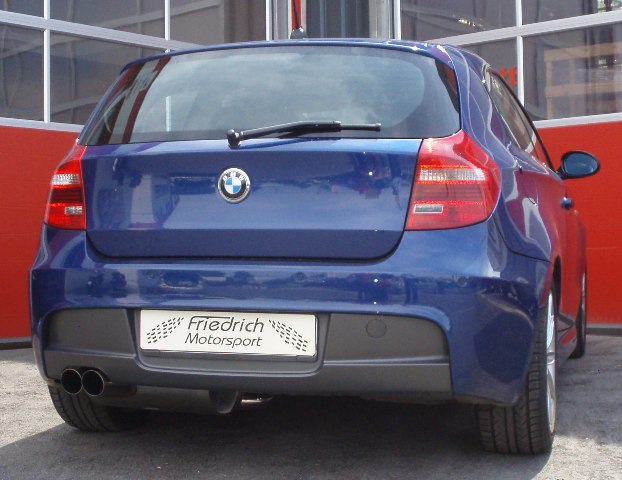 Sportendschalldämpfer BMW 1er E81 / E87