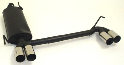 Duplex Sportendschalldämpfer aluminierter Stahl