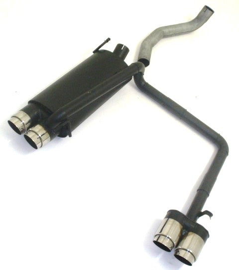 Duplex Sportendschalldämpfer VW Polo 6N / 6N2