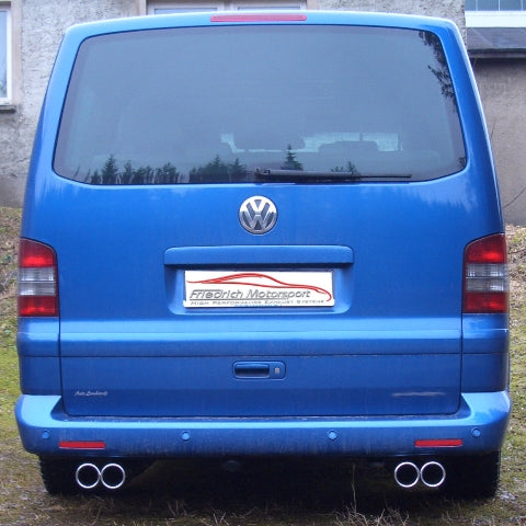 Duplex Sportendschalldämpfer VW T4 Bus