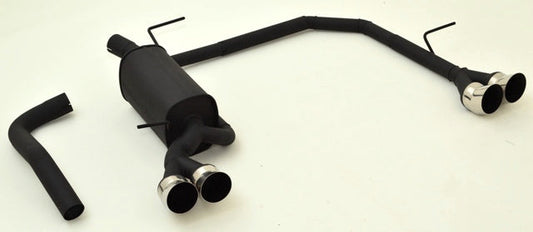 Duplex Sportendschalldämpfer VW Polo 9N3