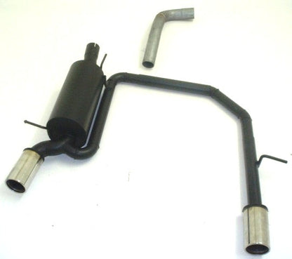 Duplex Sportendschalldämpfer VW Polo 9N / 9N2