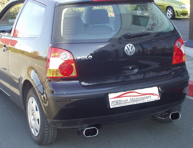 Duplex Sportendschalldämpfer VW Polo 9N / 9N2