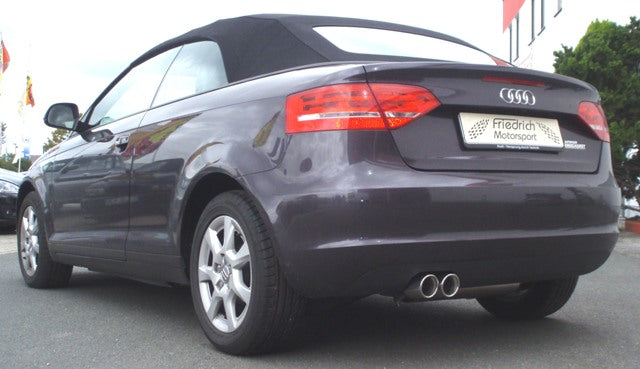 Gr.A Rennsportanlage Audi A3 8P Cabrio Frontantrieb