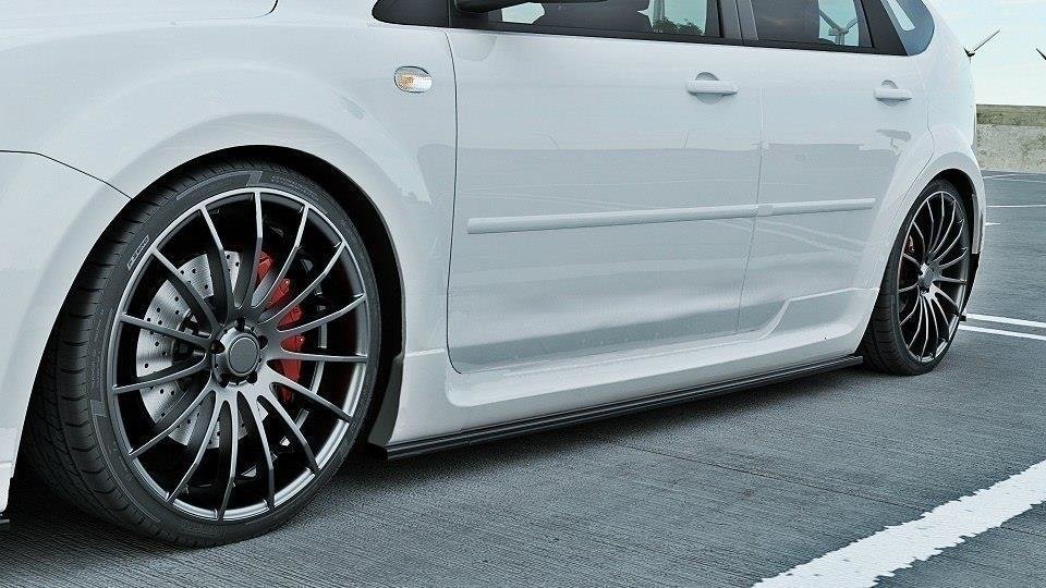 Seitenschweller Ansatz für Ford Focus ST Mk2 Carbon Look