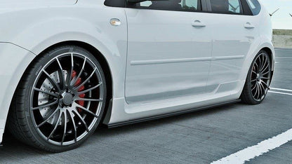 Seitenschweller Ansatz für Ford Focus ST Mk2 Carbon Look