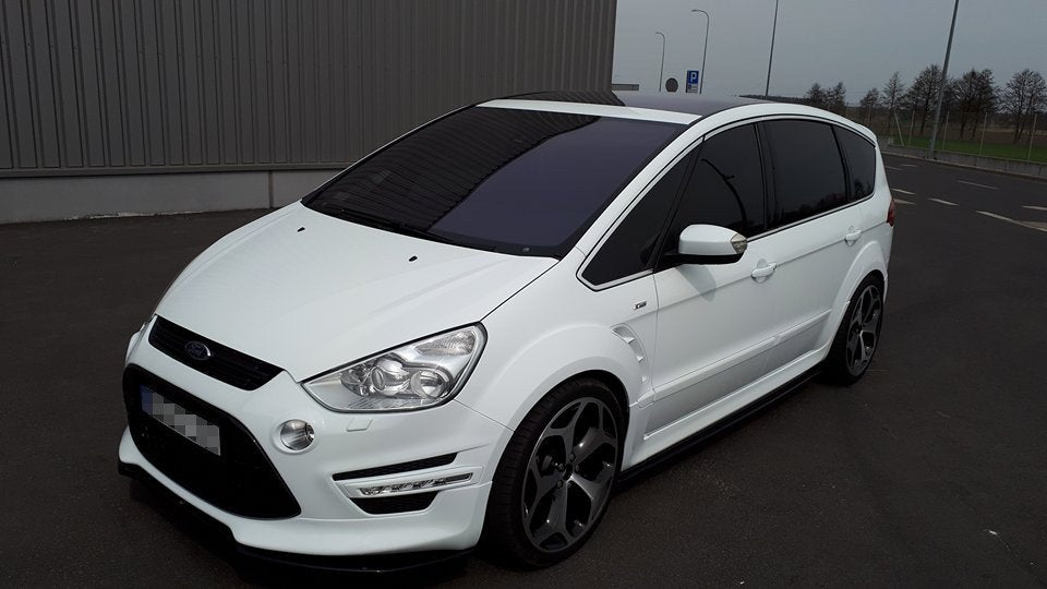 Front Ansatz für Ford S-Max Titanium Mk1 FL schwarz matt