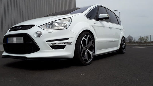 Front Ansatz für Ford S-Max Titanium Mk1 FL schwarz matt