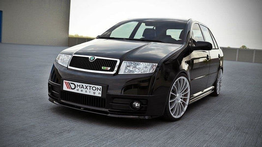 Front Ansatz für SKODA FABIA I RS Carbon Look