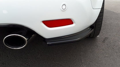 Heck Ansatz Flaps Diffusor für Ford S-Max Titanium Mk1 FL schwarz matt