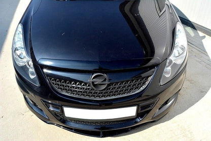 Front Ansatz für OPEL CORSA D (FÜR OPC / VXR) schwarz Hochglanz