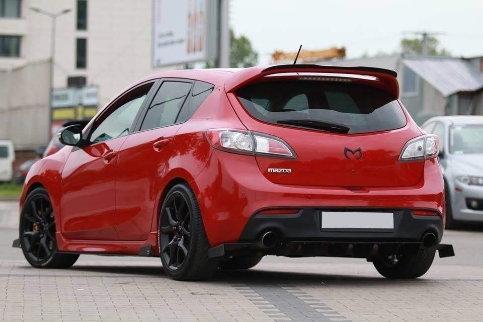 Heck Ansatz Flaps Diffusor für MAZDA 3 MK2 MPS