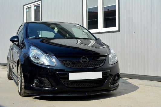 Front Ansatz für OPEL CORSA D (FÜR OPC / VXR) schwarz matt
