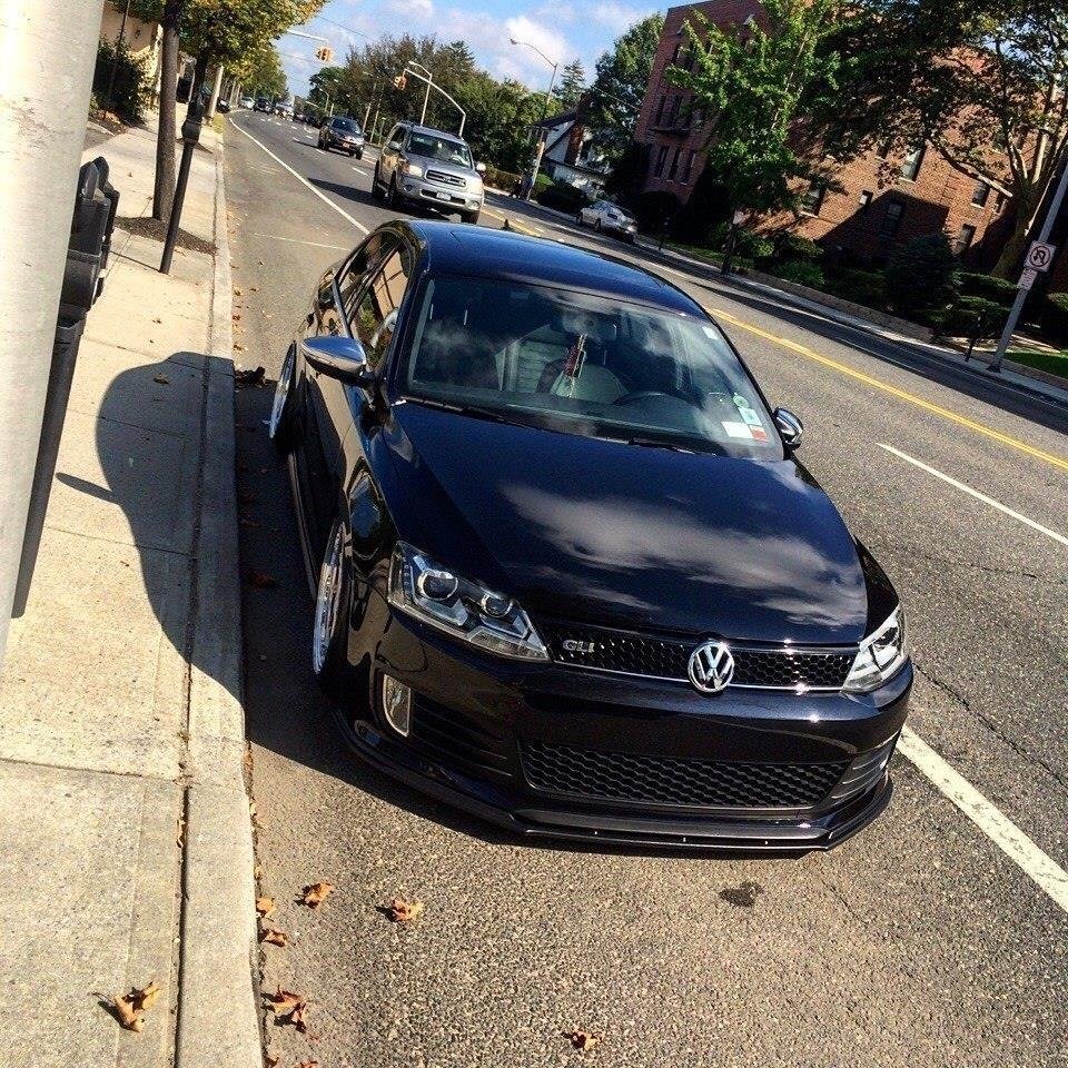 Front Ansatz für VW JETTA VI GLI Carbon Look